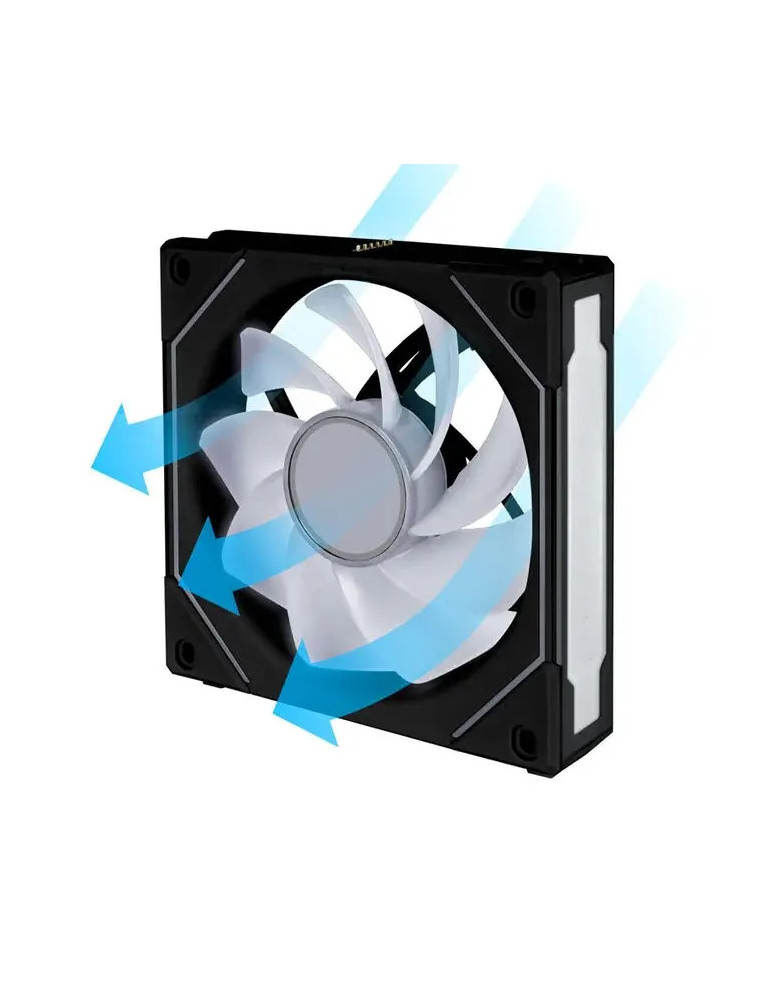 Вентилатор Lian-Li UNI SL-INF 120 ARGB, 120mm, PWM, 58.54 CFM, 32.5dB, Reverse Blade, с контролер - G99.12RSLIN3B.00 - 5