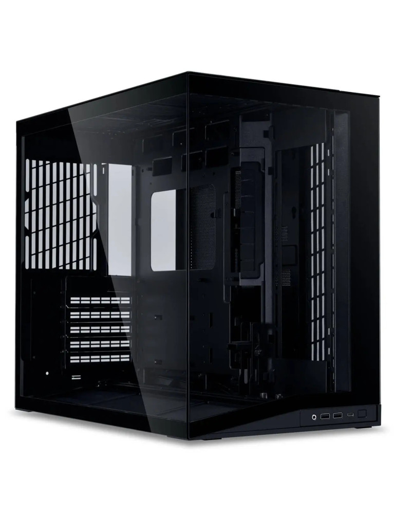 Кутия за компютър Lian Li O11 Dynamic Mini V2, Mini-Tower, ATX/Micro ATX/Mini ITX, до 160mm CPU, до 400mm GPU - G99.O11DMIV2X.00 - 1