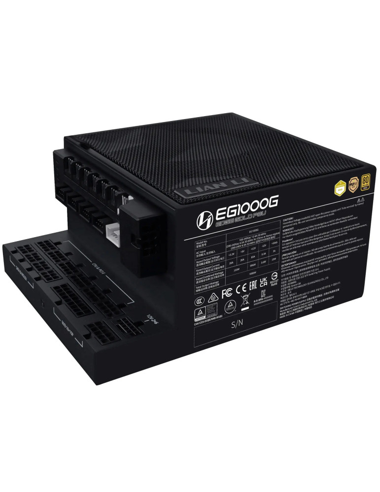 Модулно захранване Lian Li EDGE 1000W, 1000W 80+ Gold, ATX 3.1, PCIe 5.1 - G9P.EG1000G.BH00.EU - 5