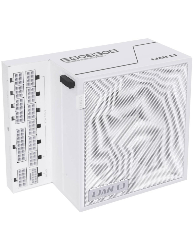 Модулно захранване Lian Li EDGE EGO850 White, 850W 80+ Gold, ATX 3.1, 120mm вентилатор - G9P.EG0850G.W000.EU - 1