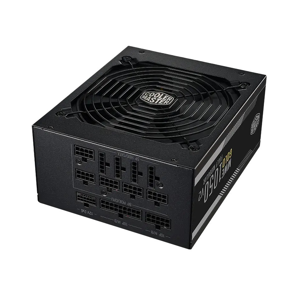Модулно захранване Cooler Master MWE GOLD 1050W V2, 1050W ATX 3.1, 80 PLUS Gold, Модулен, 140mm вентилатор - MPE-A501-AFCAG-3EEU - 1