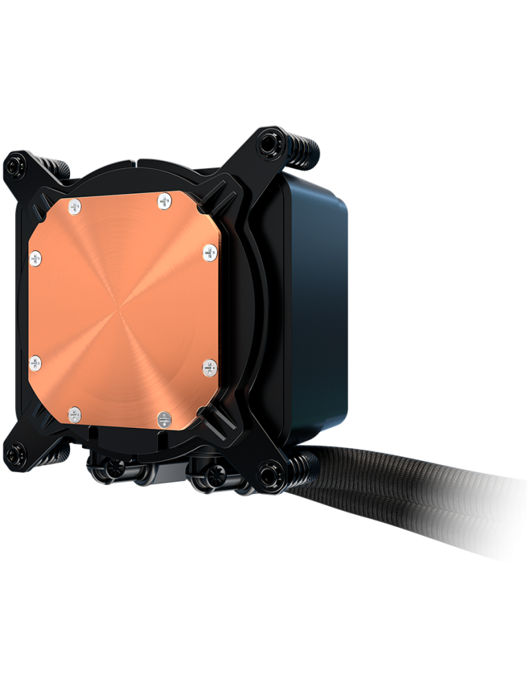 Водно охлаждане за процесор ASROCK Challenger 360 Digital, 360mm AiO, LCD дисплей, AM5/AM4/LGA1851/LGA1700 - 90-ACLA36-BAAGA6 - 5