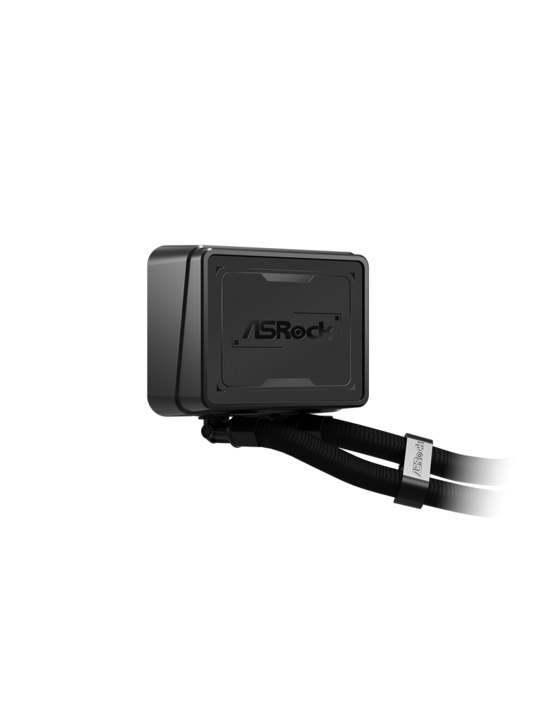 Водно охлаждане за процесор ASROCK Challenger Pure 360, 360mm AIO, AM4/AM5/LGA1700/LGA1851, 120x120x25mm вентилатор, 27dBA - 4711581493490 - 5