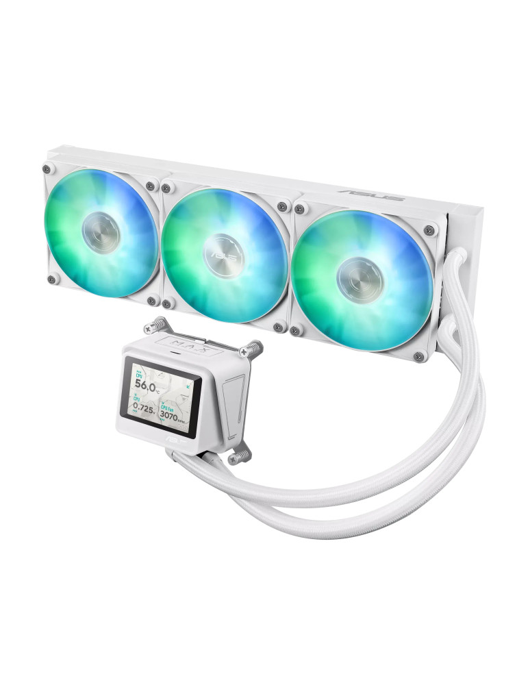 Водно охлаждане за процесор ASUS MAX Gaming LC 360 ARGB LCD, Течност 360mm, AM4/AM5/1700/1851 - 90RC01G2-B0EAY0 - 3