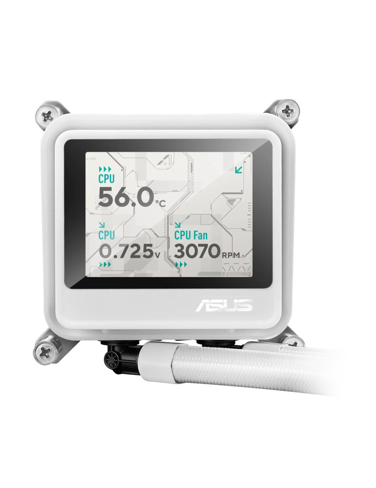 Водно охлаждане за процесор ASUS MAX Gaming LC 360 ARGB LCD, Течност 360mm, AM4/AM5/1700/1851 - 90RC01G2-B0EAY0 - 4