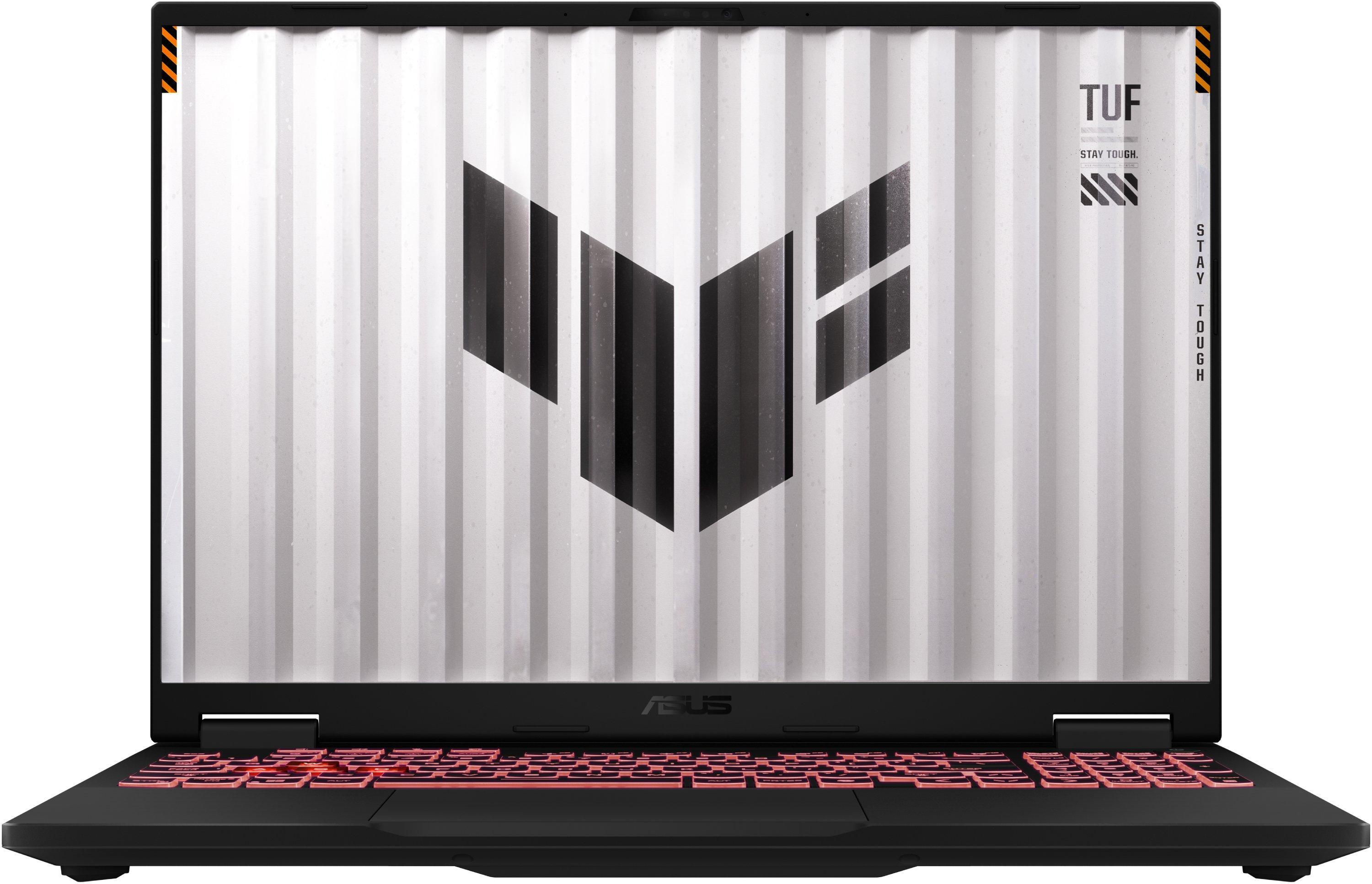 Гейминг лаптоп ASUS TUF Gaming A16 FA608UM-RV016, 16" IPS 1920x1200 165Hz, AMD Ryzen 7 260, RTX 5060 8GB, 16GB DDR5, 1TB SSD, Free DOS - 90NR0KV1-M003V0 - 1