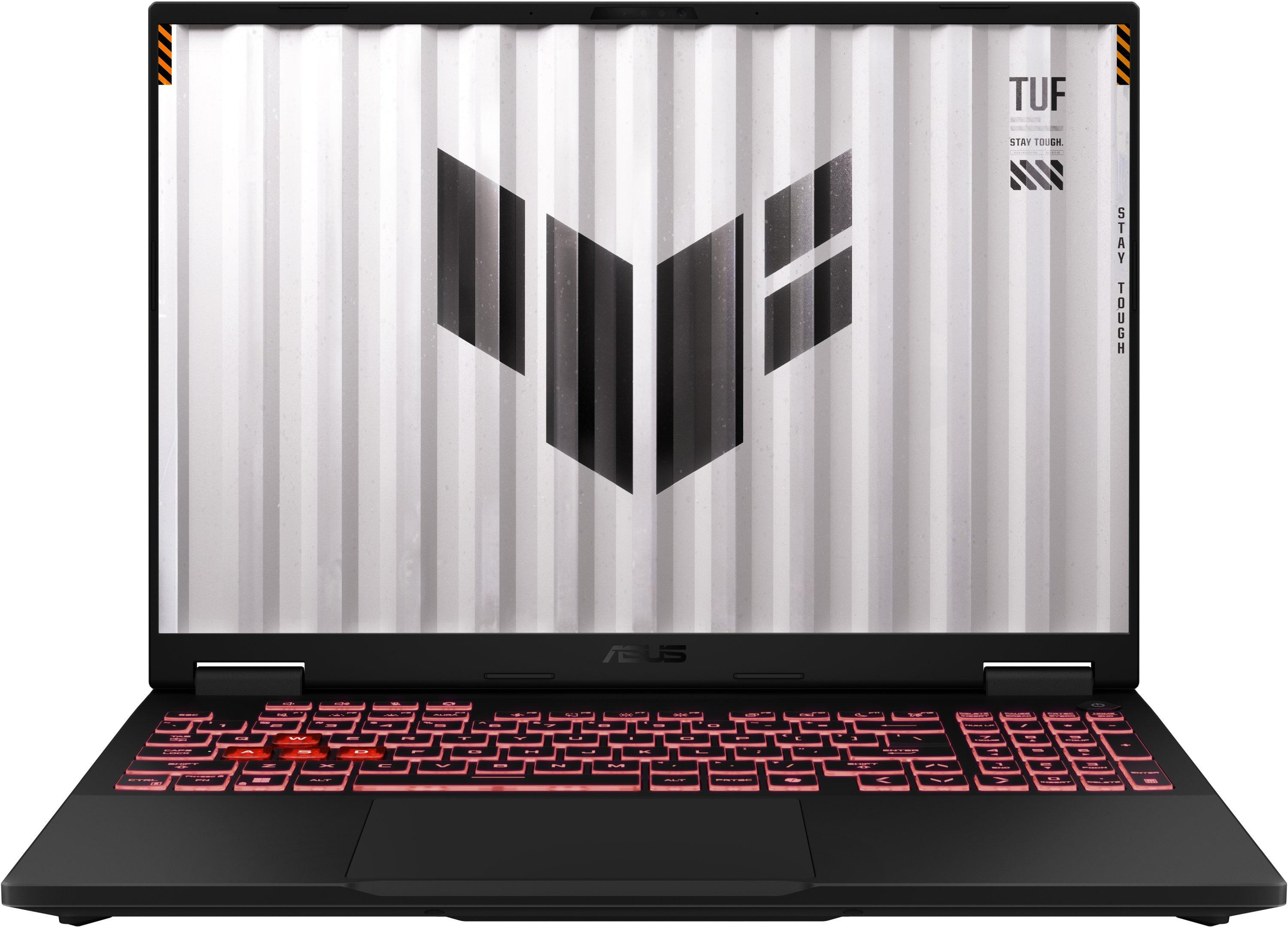 Гейминг лаптоп ASUS TUF Gaming A16 FA608UM-RV016, 16" IPS 1920x1200 165Hz, AMD Ryzen 7 260, RTX 5060 8GB, 16GB DDR5, 1TB SSD, Free DOS - 90NR0KV1-M003V0 - 2