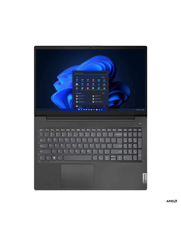 Лаптоп Lenovo V15 Gen 4, 15.6" IPS 1920x1080, AMD Ryzen 3 7320U, 16GB LPDDR5, 512GB SSD, без ОС - 82YU0100BM - 6