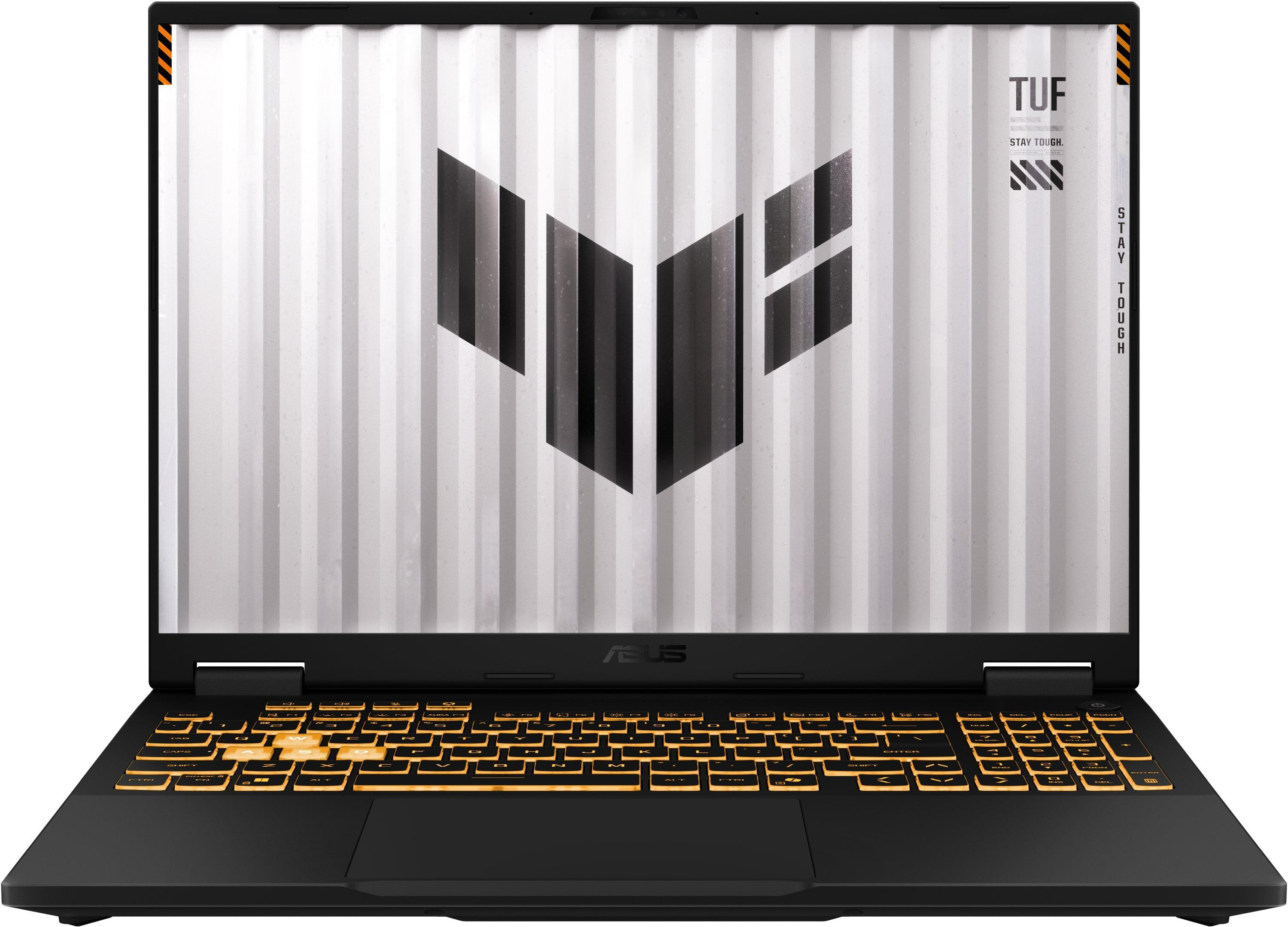 Лаптоп ASUS TUF Gaming F16 FX608JPR-QT026, 16" IPS 1920x1200, Intel Core i7-14650HX, RTX 5070 8GB, 16GB DDR5, 1TB SSD, Free DOS - 90NR0NG1-M003E0 - 2