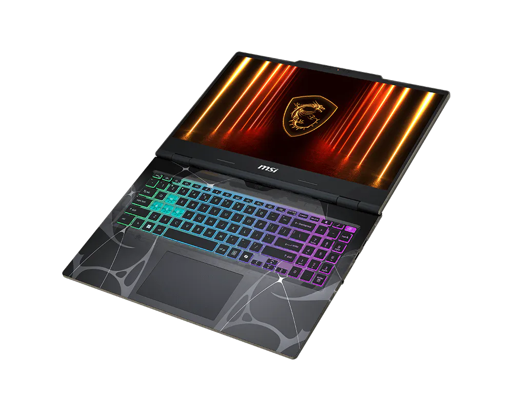 Лаптоп MSI Cyborg 15 B2RWFKG-433XBG, 15.6" IPS 1920x1080 144Hz, Intel Core 7 240H, RTX 5060 8GB, 16GB DDR5, 512GB NVMe SSD, без ОС - 9S7-15Q342-433 - 5