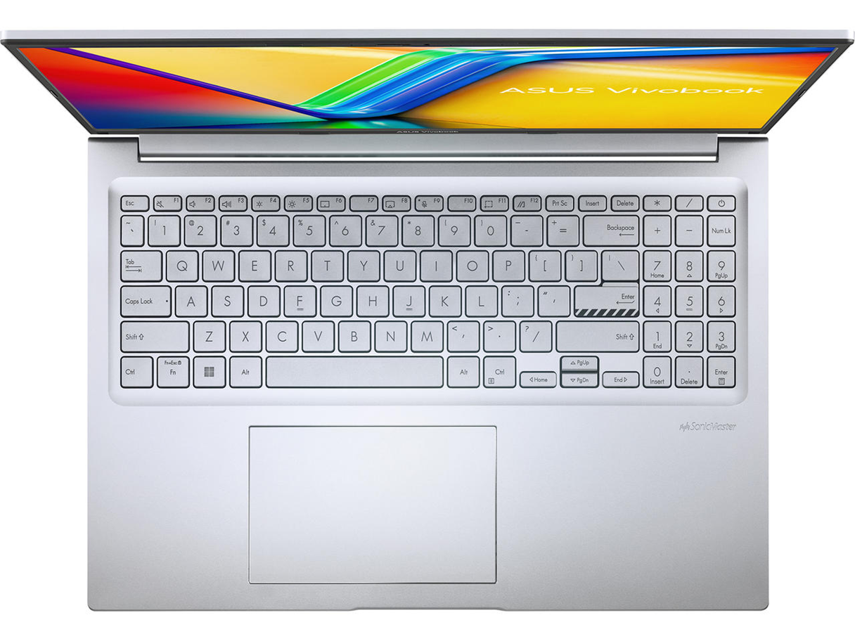 Лаптоп ASUS Vivobook 16 X1605VA-SH2557, 16" IPS 1920x1200, Intel Core 9 270H, 24GB DDR5, 1TB SSD, без ОС - 90NB13W2-M00PT0 - 5