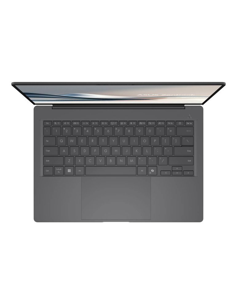 Лаптоп ASUS Zenbook A14 UX3407QA-QD306W, 14" OLED 1920x1200, Snapdragon X X1 26 100, 32GB LPDDR5X, 1TB SSD, Win 11 Home - 90NB1502-M00UZ0 - 4