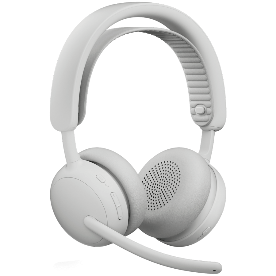 Професионални Bluetooth слушалки с активно шумопотискане (ANC) Logitech Zone Wireless 2, Bluetooth 5.3, ANC, 40mm динамични, 48h батерия, USB-C - 981-001520 - 2