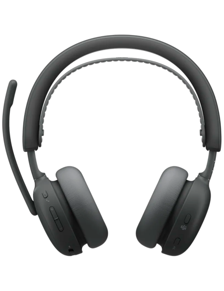 Професионални Bluetooth слушалки Logitech Zone Wireless 2, Bluetooth 5.3, 40mm динамични, 48ч батерия, шумопотискане, Graphite - 981-001493 - 3