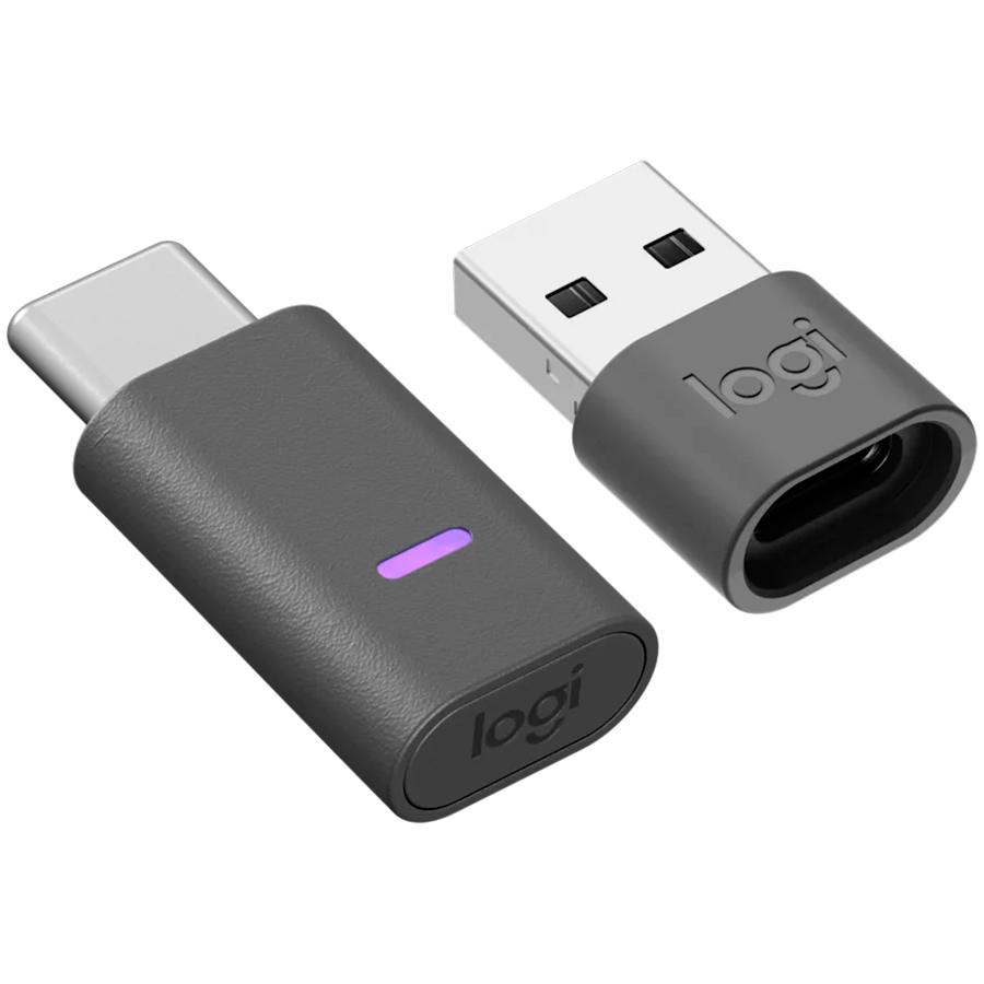 Професионални Bluetooth слушалки Logitech Zone Wireless 2, Bluetooth 5.3, 40mm динамични, 48ч батерия, шумопотискане, Graphite - 981-001493 - 5