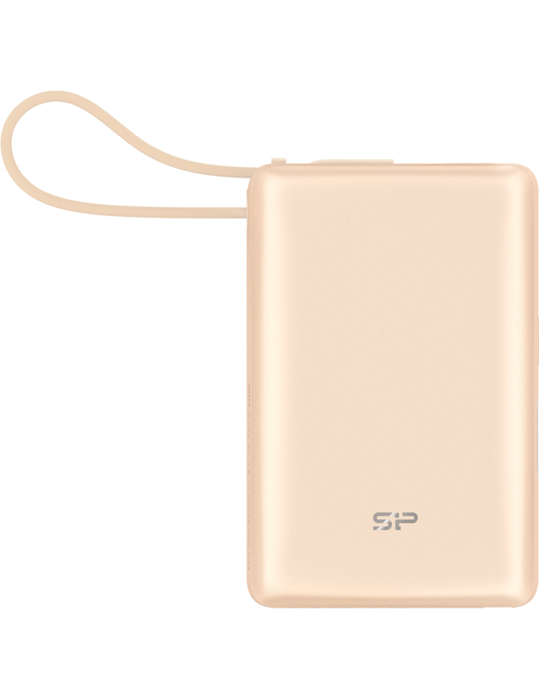 Външна батерия Silicon Power CP10, 10000mAh, 3 USB изхода, LED Display, Power Delivery - SP10KMAPBKCP101C - 1
