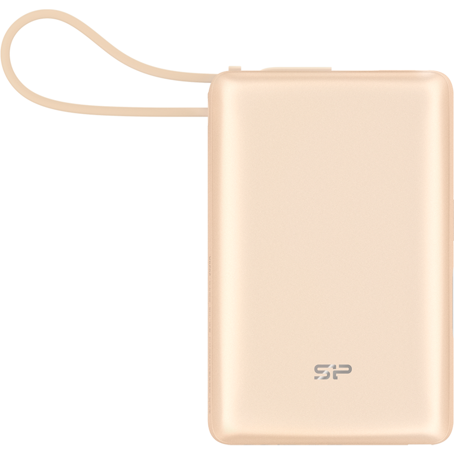 Външна батерия Silicon Power CP10, 10000mAh, 3 USB изхода, LED Display, Power Delivery - SP10KMAPBKCP101C - 1