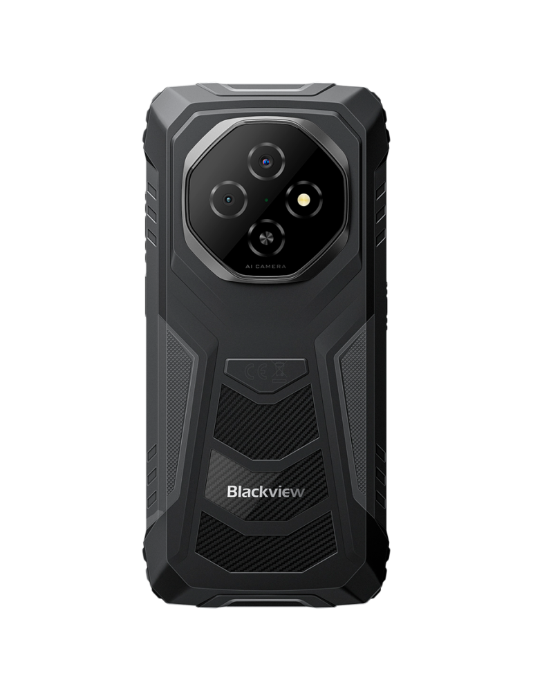 Смартфон Blackview Fort 1, 6.56" IPS 720x1612 90Hz, Unisoc T615, 8MP+16MP, 6GB RAM, 256GB, Android 15, 10000mAh - BVFORT 1_B - 7