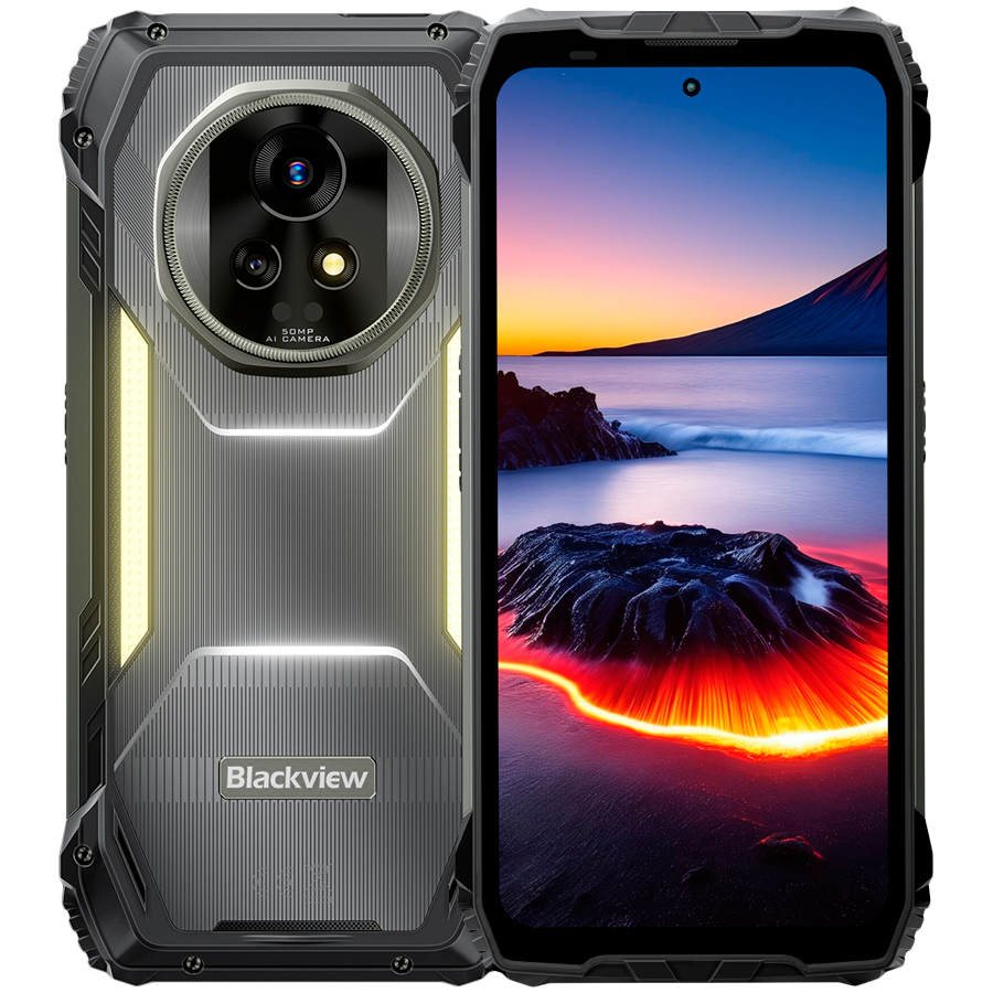Смартфон Blackview Xplore 2 Projector, 6.73" AMOLED 1440x3200 120Hz, MediaTek Dimensity 8300, 50MP + 20MP + проектор, 16GB RAM, 1TB SSD, Android 15, 20000mAh 120W, 5G - BVXPLORE 2 PROJECTOR_B - 1