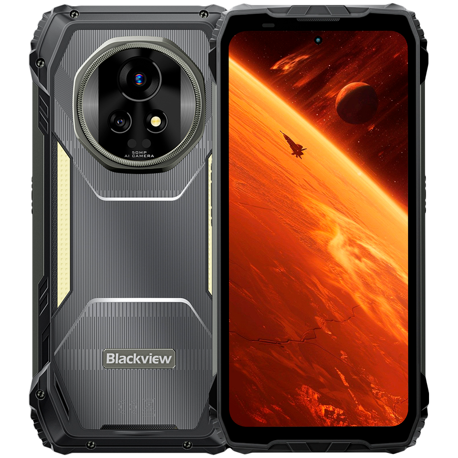 Смартфон Blackview XPLORE 2, 6.73" AMOLED 1440x3200 120Hz, Mediatek Dimensity 8300, 50MP+20MP, 16GB LPDDR5X, 1TB, Android 15, 20000mAh 120W, 5G - BVXPLORE 2_B - 1
