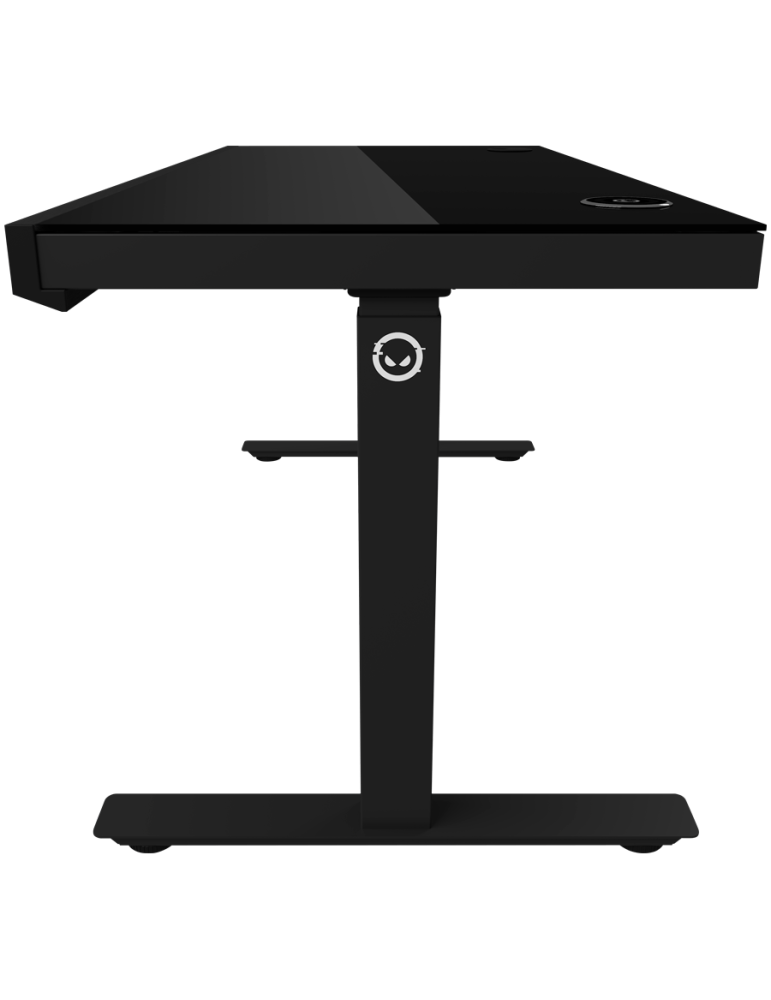 Геймърско бюро LORGAR Pro 80, 116см, двигателен регулируем за височина, RGB подсветка, безжично зареждане, 80кг натоварване - LRG-DP80G - 8