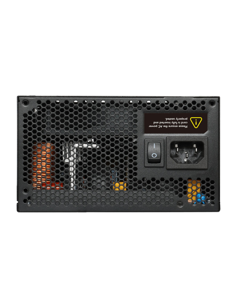 Захранване Darkflash DG750, 750W ATX 3.1, 80PLUS Gold, Full Modular, 120mm вентилатор - DG750-BK - 4