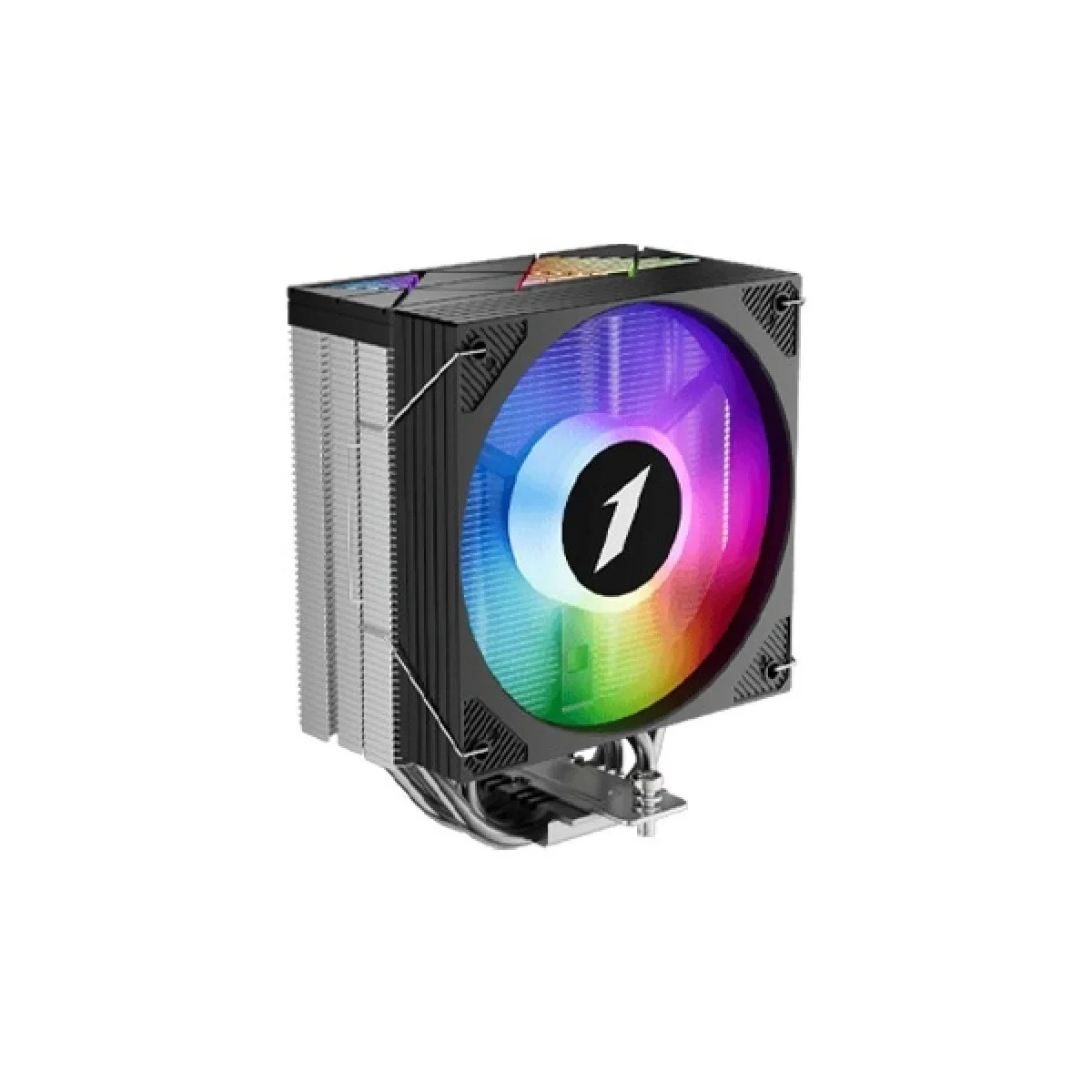 Охладител за процесор 1stPlayer CRYO CY12L, 120x120mm, LGA1851/AM5, 225W, ARGB - CY12L-BK