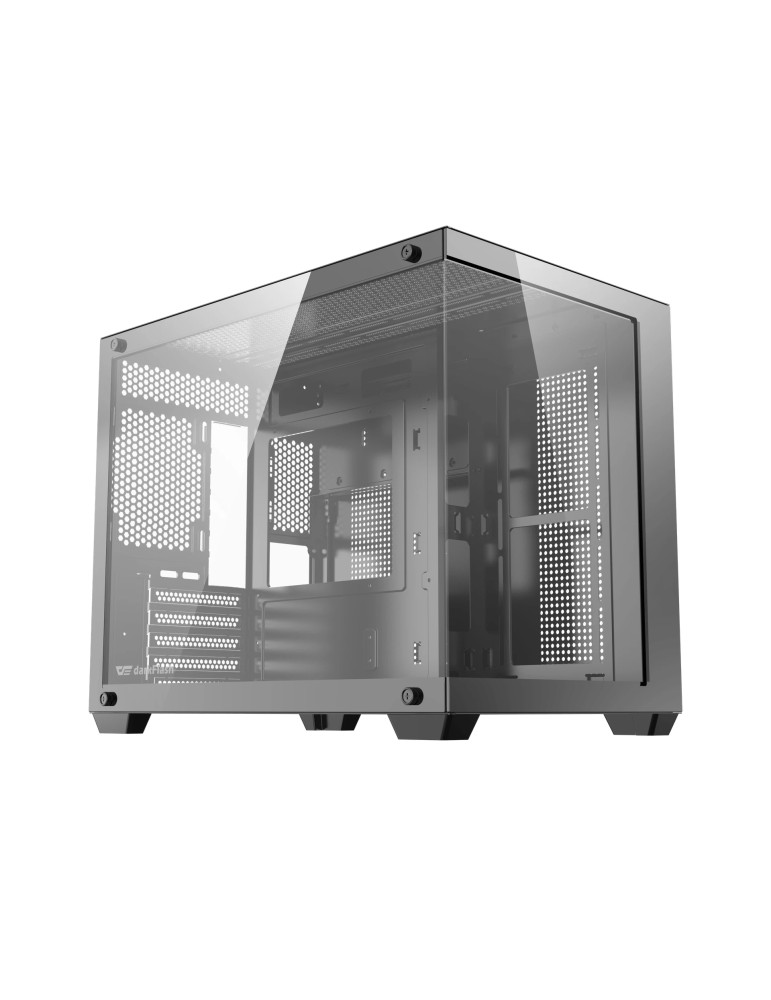 Кутия за компютър Darkflash B275 PRO, mATX Mini Tower, 6x120mm ARGB вентилатори, Tempered Glass - B275-PRO-6F-BK - 9