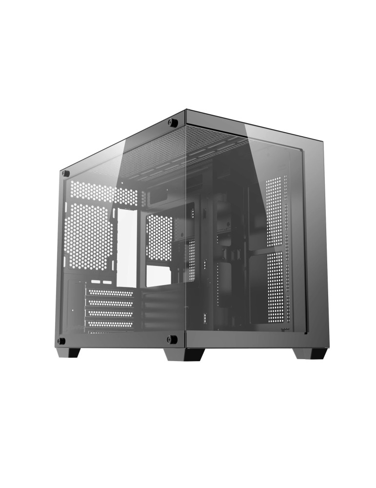 Кутия за компютър Darkflash B275 PRO, mATX Mini Tower, 6x120mm ARGB вентилатори, Tempered Glass - B275-PRO-6F-BK - 10