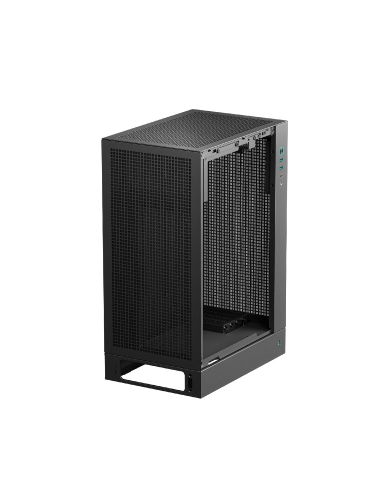 Кутия за компютър DeepCool CH170 PLUS, Mini Tower mATX, Tempered Glass, 290x195x424.5mm - R-CH170-BKNGM0-G - 7