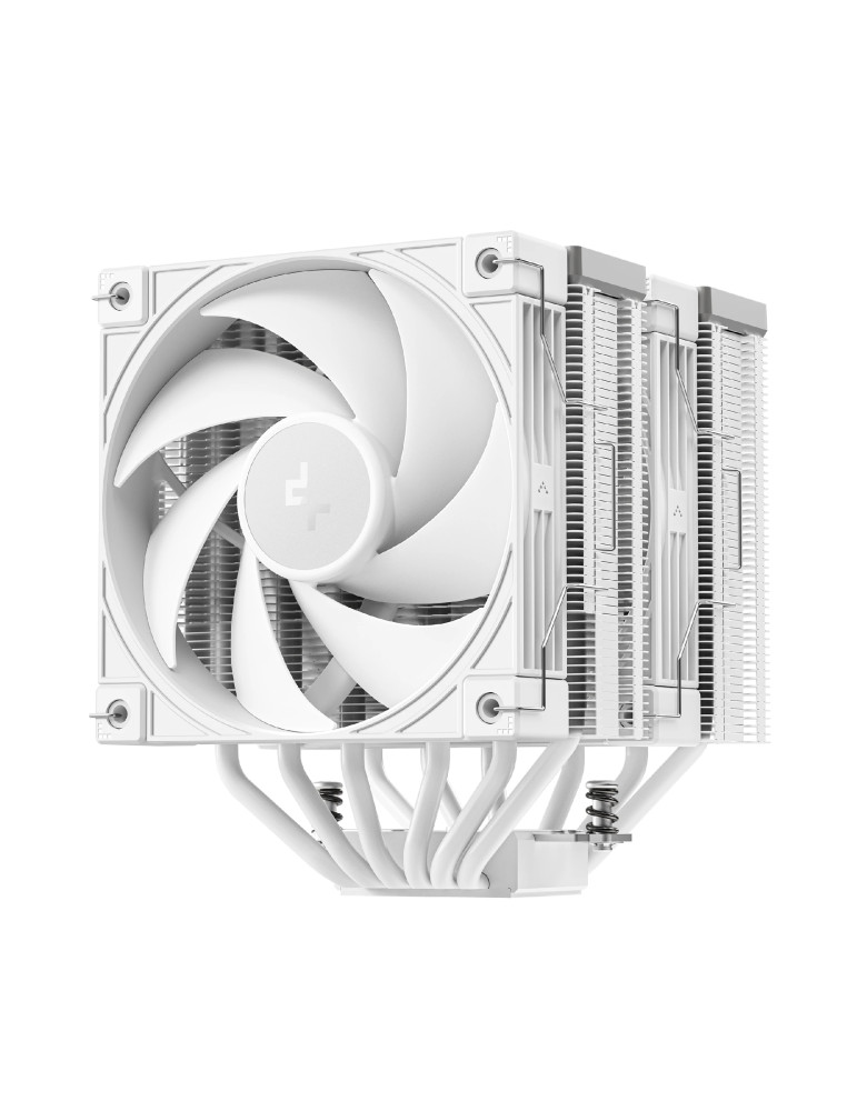 Охладител за процесор DeepCool AK620 G2 WH, 120x120x25mm, 2x вентилатора, LGA1700/AM5, въздушно охлаждане - R-AK620G2-WHNNMN-GJD - 2