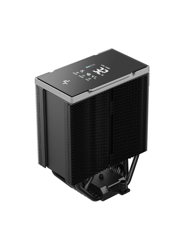 Охладител за процесор DeepCool AK700 DIGITAL NYX, 120mm, въздушно охлаждане, Intel/AMD съвместим - R-AK700-BKNNMN-GJD-1 - 6