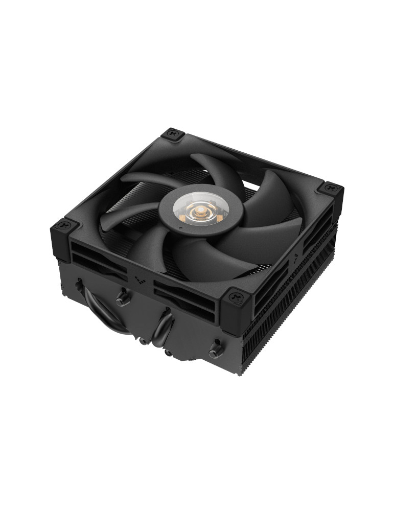 Охладител за процесор DeepCool AN400 BK, 92x92x52.5mm, Въздушно охлаждане, LGA1150/1151/1155/1156/1200/1700/1851/AM4/AM5 - R-AN400-BKWNMN-G - 1