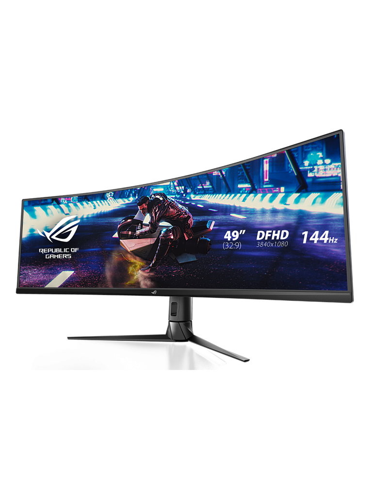 Монитор ASUS ROG STRIX XG49VQ, 49" VA 3840x1080 144Hz - 90LM04H0-B01170 - 3