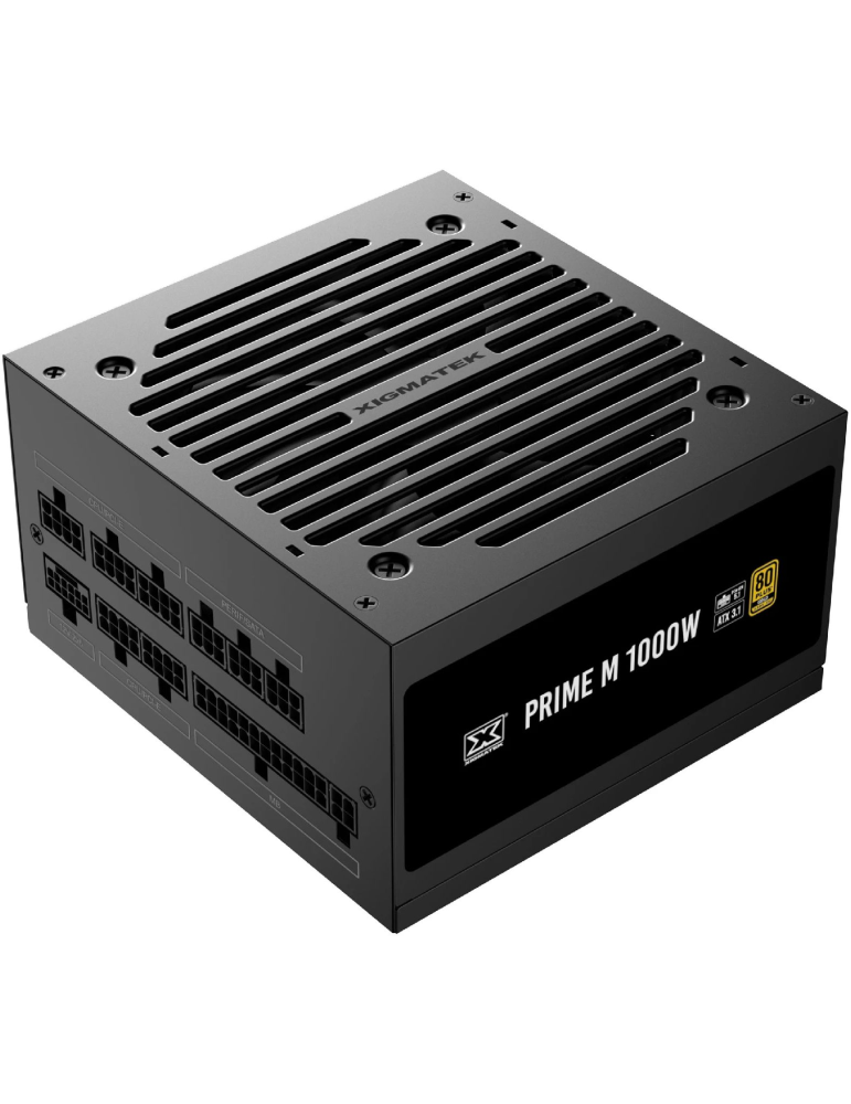 Захранване XIGMATEK Prime M 1000W, 80+ Gold, ATX3.1, Full Modular, 120mm Fan - EN47497 - 2