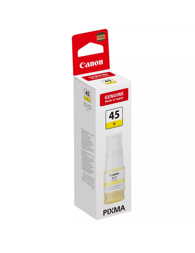 Мастило за принтер Canon GI-45 Yellow, 40ml, до 3000 страници - 6287C001AA - 1