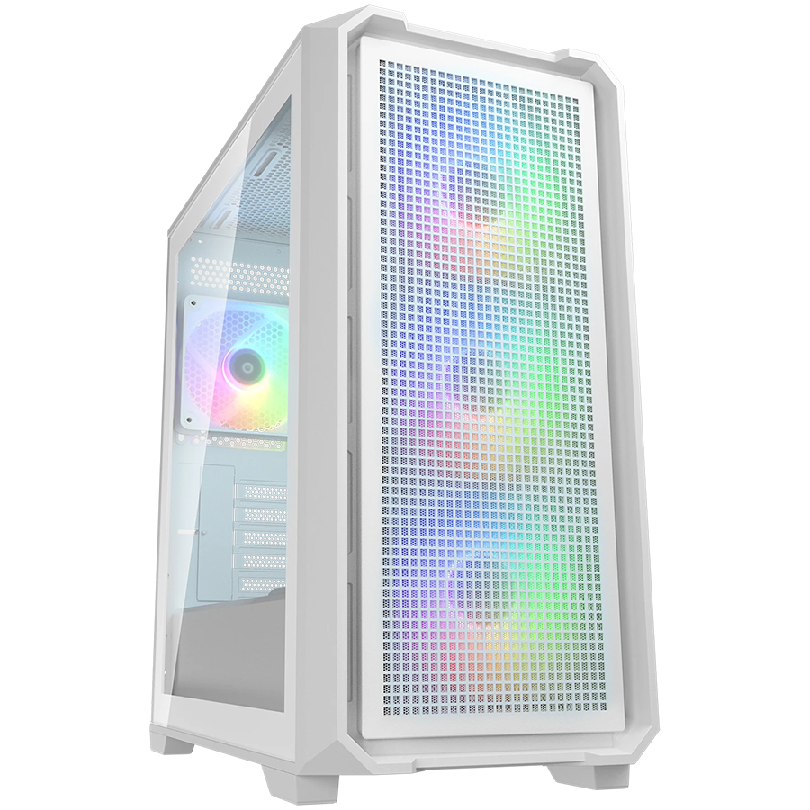 Кутия за компютър COUGAR MX600 Mini V2 RGB, Mini Tower - CGR-2TC9W-RGB - 1