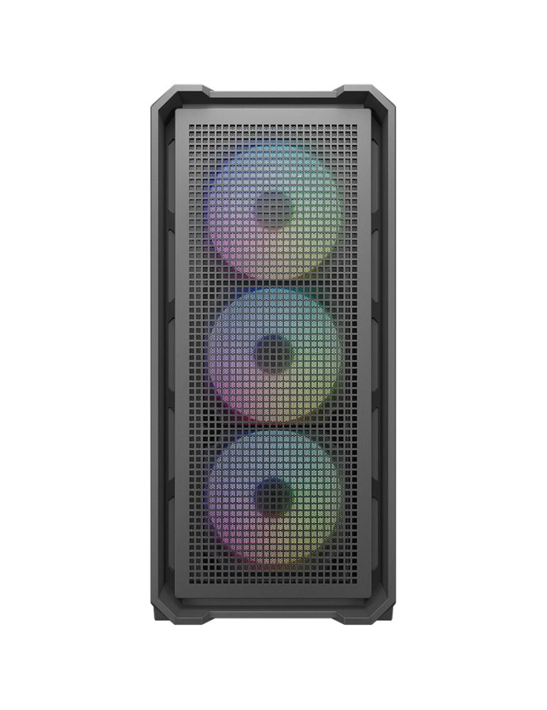 Компютърна кутия Cougar MX600 Mini V2 RGB, Mini Tower, черна - CGR-2TC9B-RGB - 2