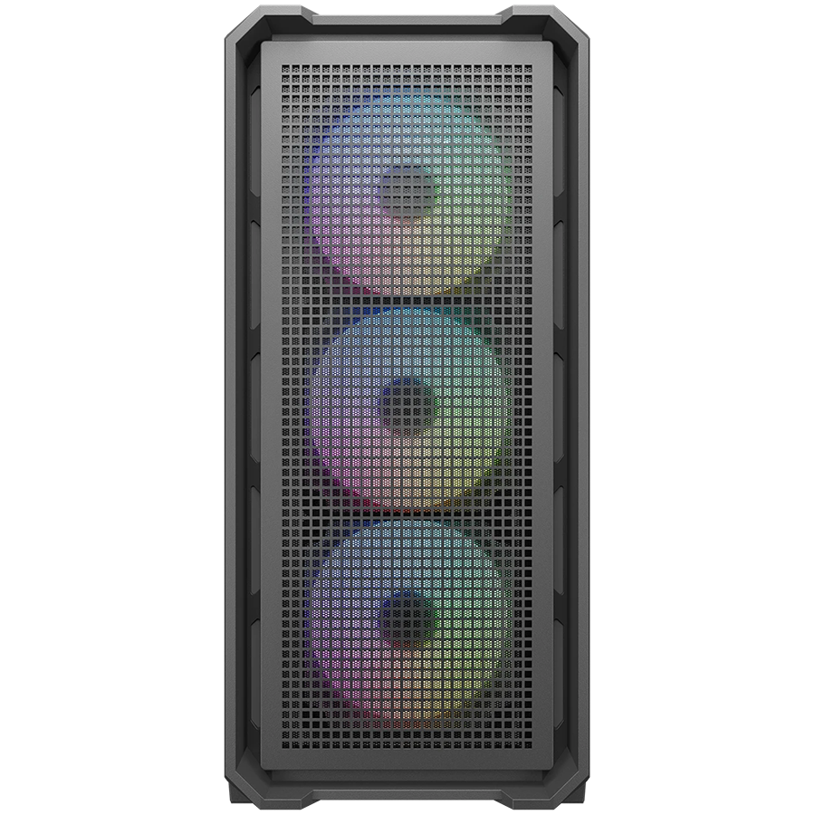 Компютърна кутия Cougar MX600 Mini V2 RGB, Mini Tower, черна - CGR-2TC9B-RGB - 2