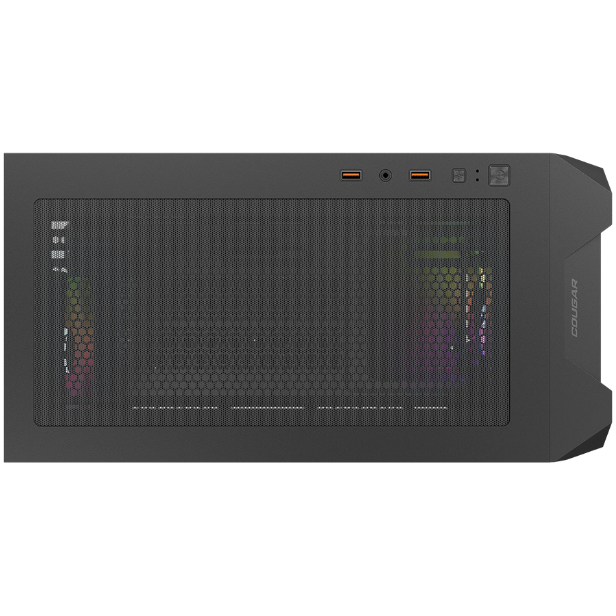 Компютърна кутия Cougar MX600 Mini V2 RGB, Mini Tower, черна - CGR-2TC9B-RGB - 5