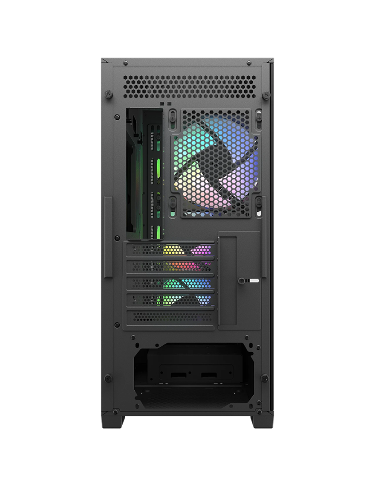 Компютърна кутия Cougar MX600 Mini V2 RGB, Mini Tower, черна - CGR-2TC9B-RGB - 6