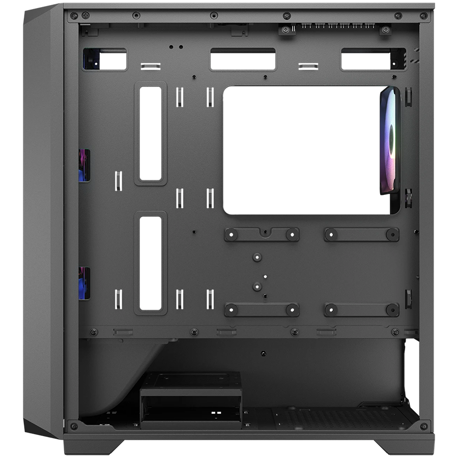 Компютърна кутия Cougar MX600 Mini V2 RGB, Mini Tower, черна - CGR-2TC9B-RGB - 7