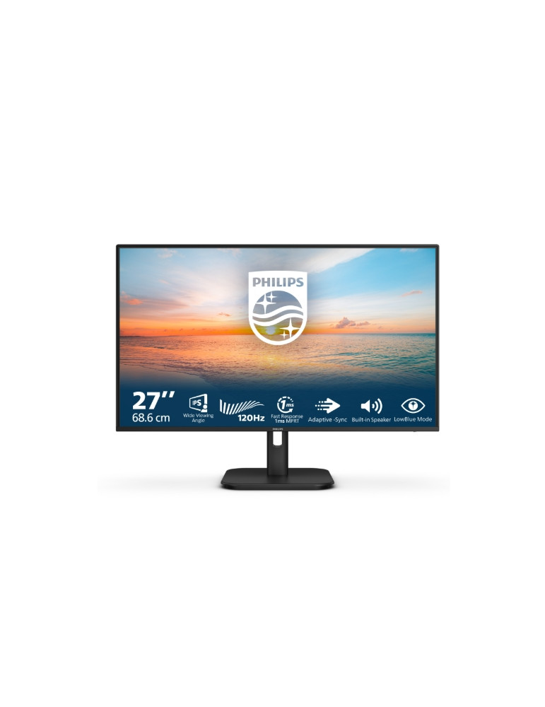 Монитор Philips 27E1N1200A, 27" IPS 1920x1080 120Hz, 4ms, Adaptive Sync, FlickerFree - 27E1N1200A/00 - 8