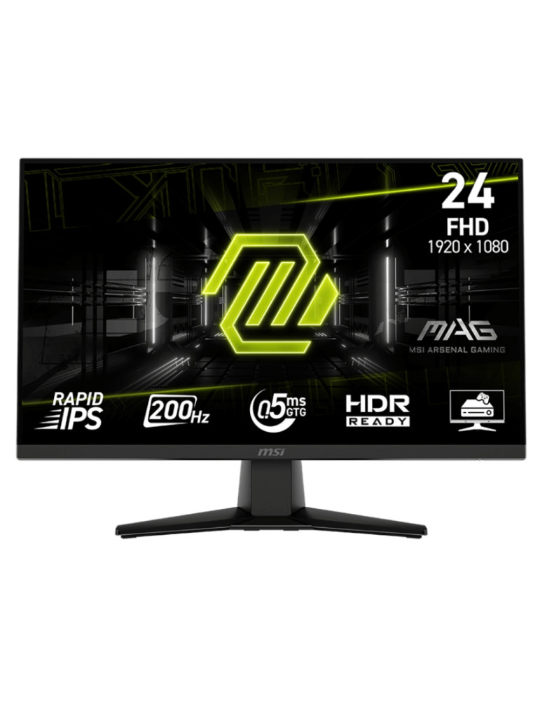 Монитор MSI MAG 242F, 23.8" IPS 1920x1080 200Hz, AMD FreeSync Premium, 0.5ms - 9S6-3BC51T-007 - 1