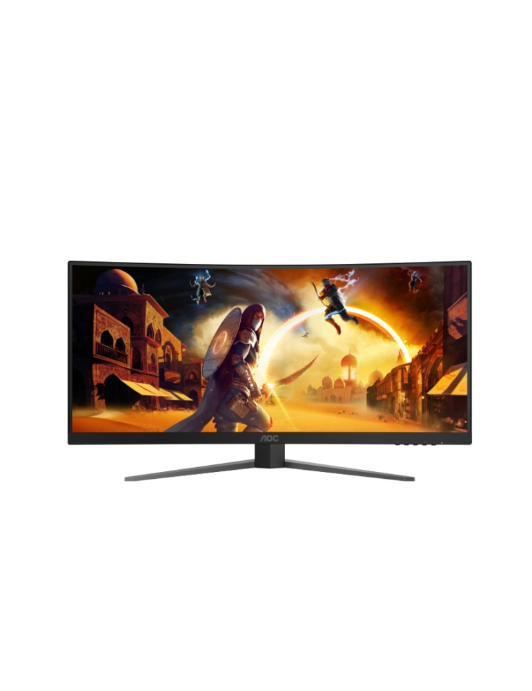 Монитор AOC CU34G4Z, 34" VA Curved 3440x1440 240Hz, 1ms GtG, 450cd/m2, Adaptive Sync - 3