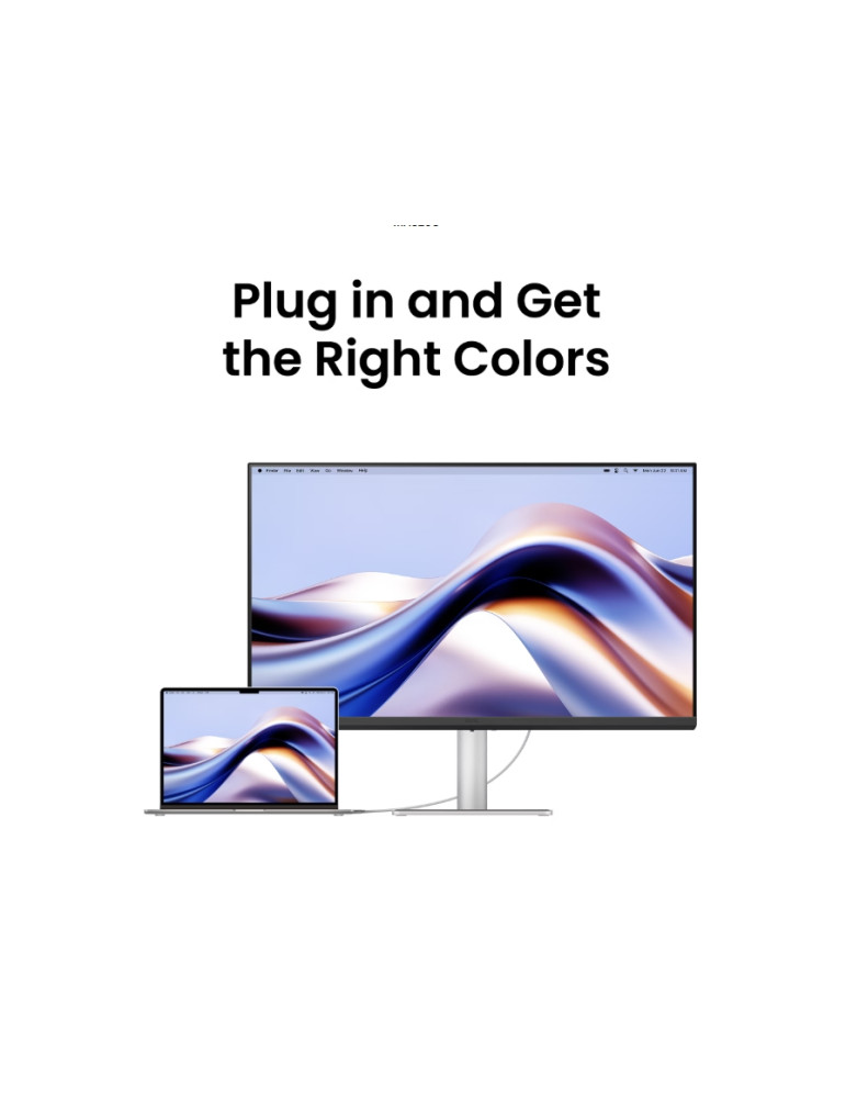 Монитор BenQ MA320U, 32" IPS 3840x2160, 60Hz, USB-C 90W, DisplayPort - 9H.LMXLB.QBE - 7