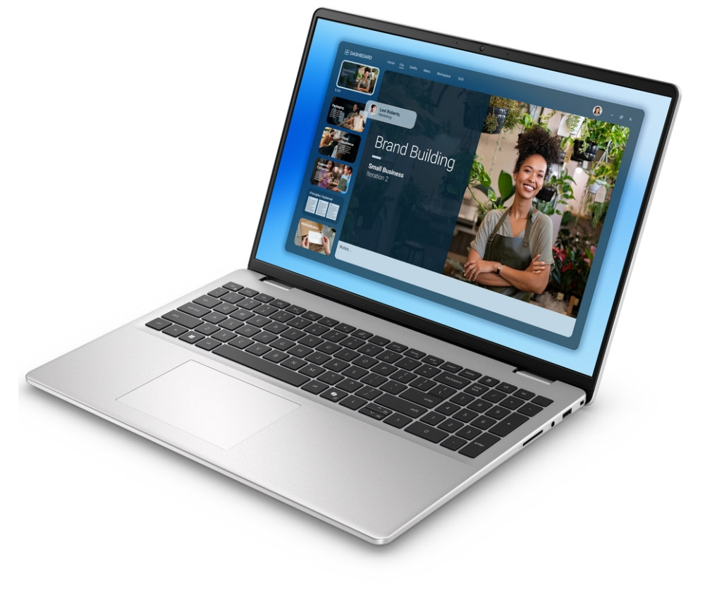 Лаптоп Dell 16 DC16251, 16" IPS 1920x1200, Intel Core 7 150U, 16GB DDR5, 512GB SSD, Win 11 Pro - DC16251_RPLU-R_005_S - 3
