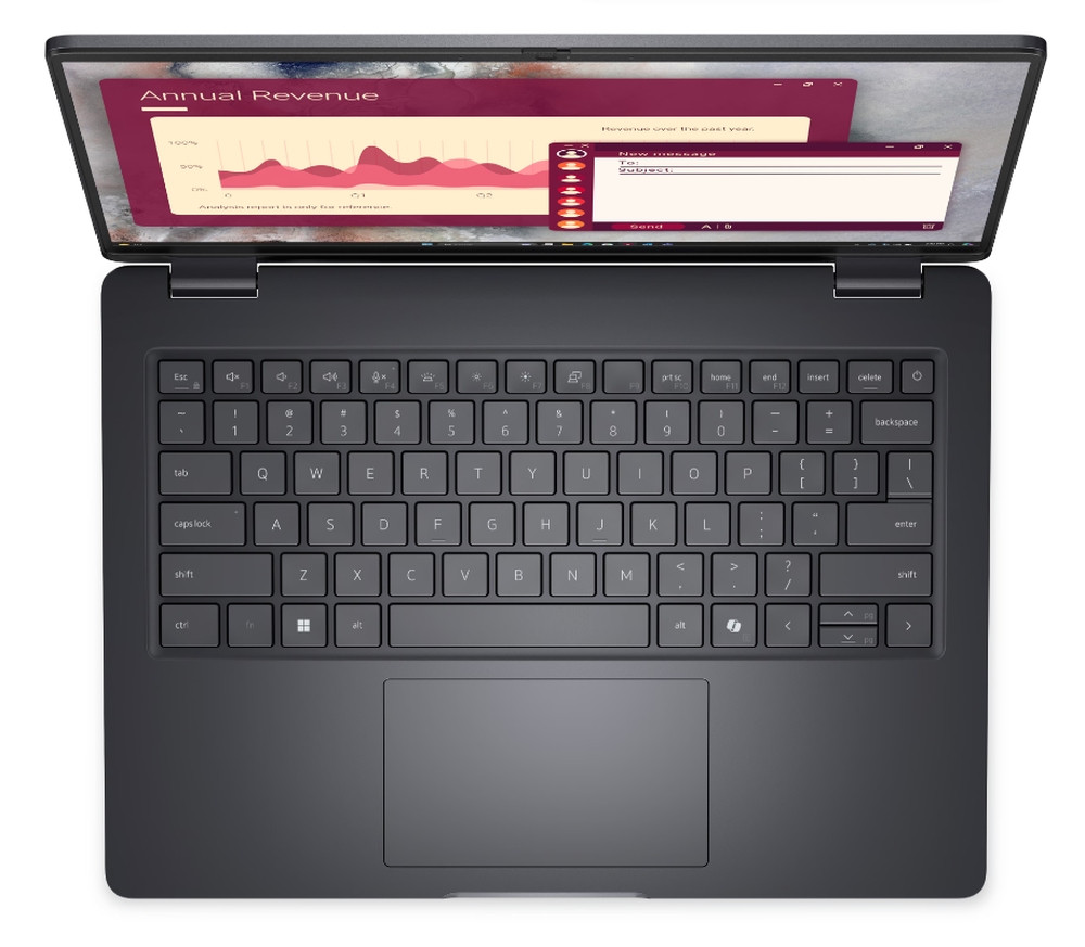 Лаптоп Dell Latitude 14, 14" IPS 1920x1200, Intel Core Ultra 7 265U, 16GB DDR5, 512GB SSD, Ubuntu 24.04 LTS - BTO109_PC14250_EMEA_UBU - 4