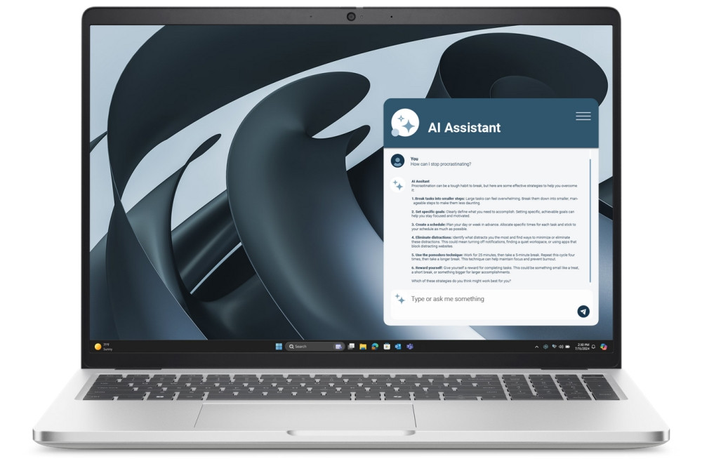 Лаптоп Dell Pro 16 Plus PB16255, 16" IPS 1920x1200, AMD Ryzen 5 PRO 230, 16GB LPDDR5, 512GB SSD, Win 11 Pro - BTO505_PB16255_EMEA - 2