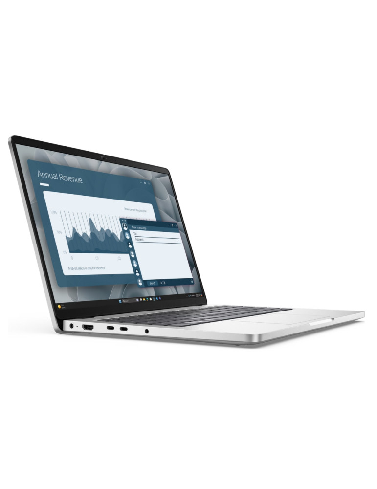 Лаптоп Dell Pro 14 PC14255, 14" FHD+ 1920x1200 IPS, AMD Ryzen AI 5 PRO 340, 16GB DDR5, 512GB SSD, Win 11 Pro - BTO601_PC14255_EMEA - 1